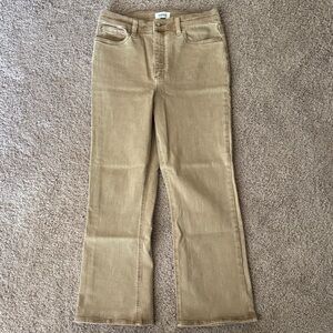 Pistola Tan Flare Women Jeans